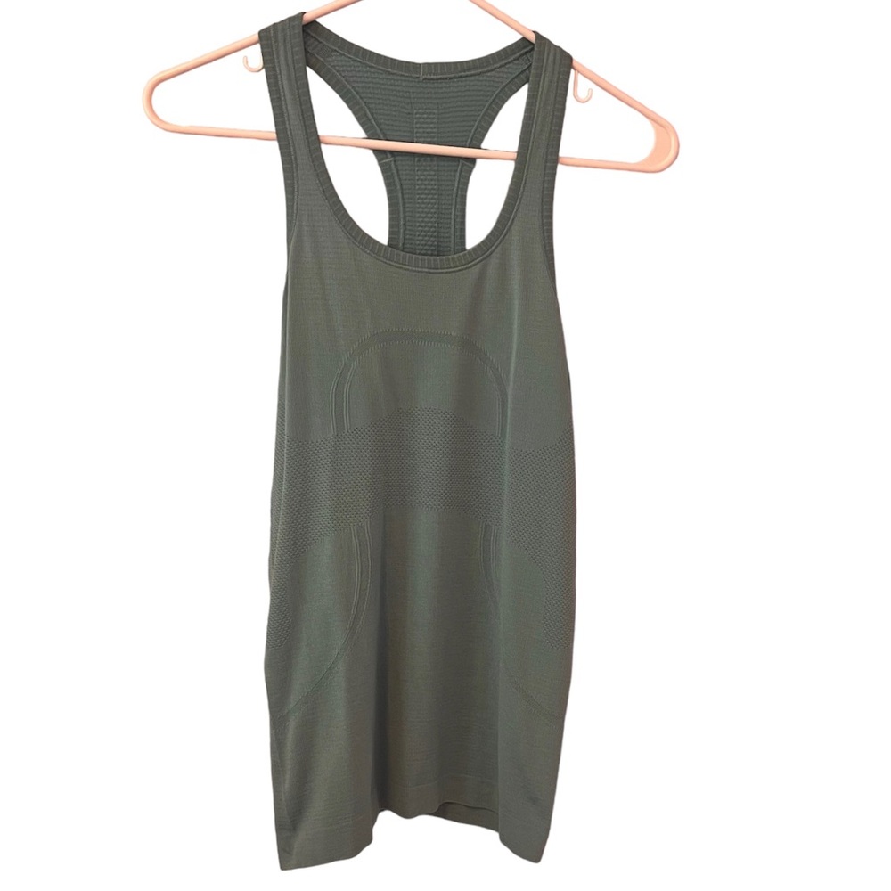Lululemon Light Blue Swiftly Tank Top (Size 4)